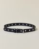 BDG BDG Grommet Studded Leather Belt in Black, Women's at Urban Outfitters - 2
