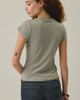 BDG BDG Grunge Graphic Short Sleeve Spill The Tee in Grey, Women's at Urban Outfitters - 2