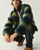 BDG BDG High-Pile Fleece Zip-Up Jacket in Ivory, Men's at Urban Outfitters - 1