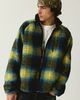 BDG BDG High-Pile Fleece Zip-Up Jacket in Ivory, Men's at Urban Outfitters - 2