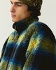 BDG BDG High-Pile Fleece Zip-Up Jacket in Ivory, Men's at Urban Outfitters - 4