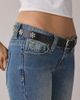BDG BDG In Bloom Flower Studded Leather Belt in Black, Women's at Urban Outfitters - 1