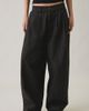 BDG BDG Jax Pinstripe Pleated Cocoon Low-Rise Jeans in Black, Women's at Urban Outfitters - 1
