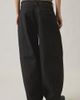 BDG BDG Jax Pinstripe Pleated Cocoon Low-Rise Jeans in Black, Women's at Urban Outfitters - 3