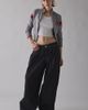 BDG BDG Jax Pleated Cocoon Low-Rise Jean in Rinsed Denim, Women's at Urban Outfitters - 1