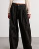 BDG BDG Jax Printed Pleated Cocoon Low-Rise Jeans in Brown, Women's at Urban Outfitters - 4