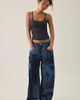 BDG BDG Jaya Laser Print Baggy Boyfriend Jeans in Printed Indigo, Women's at Urban Outfitters - 6