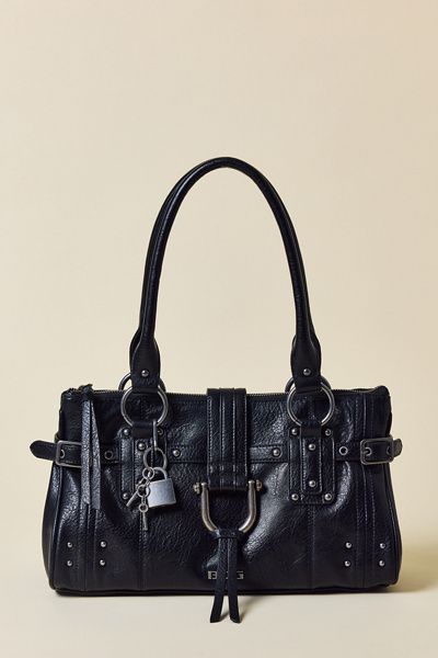 Bdg Karlie Lock Shoulder Bag In Black