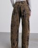 BDG BDG Kayla Flocked Low-Rise Jeans in Brown, Women's at Urban Outfitters - 5