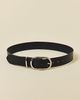 BDG BDG Kayla Oval Buckle Wide Leather Belt in Black, Women's at Urban Outfitters - 3