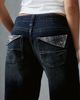 BDG BDG Kayla Plaid Pocket Low-Rise Jeans in Midnight, Women's at Urban Outfitters - 2