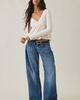 BDG BDG Keepsake Surplice V-Neck Long Sleeve Babydoll Top in Ivory, Women's at Urban Outfitters - 2