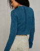 BDG BDG Kellie Cadet Military Button Detail Sweater Jacket in Blue, Women's at Urban Outfitters - 4