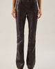 BDG BDG Kimmy Faux Leather Ultra Low-Rise Bootcut Pants in Wine, Women's at Urban Outfitters - 2