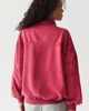 BDG BDG Legacy Vintage Wash Quarter Zip Pullover Top in Red, Women's at Urban Outfitters - 5