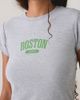 BDG BDG Local Graphic Short Sleeve Spill The Tee in Boston Grey, Women's at Urban Outfitters - 3