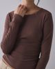 BDG BDG Long Sleeve Spill The Tee in Brown, Women's at Urban Outfitters - 4
