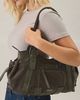 BDG BDG Lou Suede Shoulder Bag in Brown, Women's at Urban Outfitters - 1