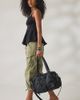 BDG BDG Lulu Pocket Faux Leather Shoulder Bag in Black, Women's at Urban Outfitters - 1
