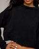 BDG BDG Lynden Funnel Neck Boxy Pullover Sweater in Black, Women's at Urban Outfitters - 3
