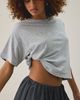 BDG BDG Main Event Graphic Spill The Tucked Tee in Grey, Women's at Urban Outfitters - 3