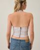 BDG BDG Marceline Asymmetric Wrap Button-Front Halter Top in Grey, Women's at Urban Outfitters - 4