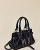 BDG BDG Mini Karlie Lock Crossbody Bag in Black, Women's at Urban Outfitters - 3