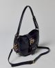 BDG BDG Mira Belted Faux Leather Crescent Bag in Black, Women's at Urban Outfitters - 3