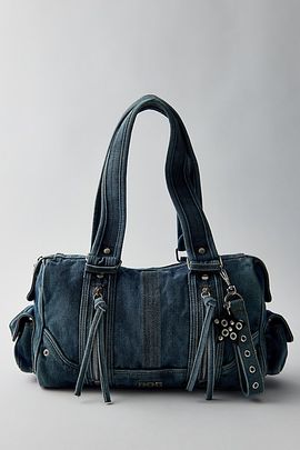 BDG BDG Mixed Medium Charm Shoulder Bag in Camo, Women's at Urban Outfitters