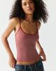BDG BDG Molly Mini Stripe Scoop Neck Cami in Red, Women's at Urban Outfitters - 1