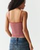 BDG BDG Molly Mini Stripe Scoop Neck Cami in Red, Women's at Urban Outfitters - 4