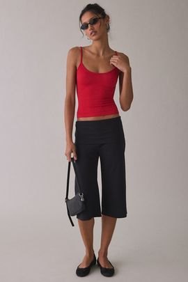 BDG BDG Molly Seamless Knit Scoop Neck Cami in Red, Women's at Urban Outfitters
