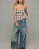 BDG BDG Nicky Tie-Back Babydoll Tube Top in Neutral, Women's at Urban Outfitters - 2