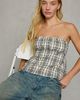 BDG BDG Nicky Tie-Back Babydoll Tube Top in Neutral, Women's at Urban Outfitters - 3