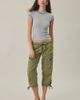 BDG BDG Off-Duty Ribbed Crew Neck Short Sleeve Tee in Light Grey, Women's at Urban Outfitters - 4