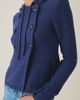 BDG BDG Off Campus Double Breasted Hooded Cardigan in Navy, Women's at Urban Outfitters - 2
