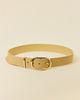 BDG BDG Oval Buckle Wide Suede Belt in Tan, Women's at Urban Outfitters - 3