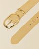 BDG BDG Oval Buckle Wide Suede Belt in Tan, Women's at Urban Outfitters - 4