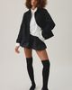 BDG BDG Penny Wool Blend Swing Peacoat Jacket in Black, Women's at Urban Outfitters - 2