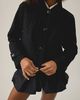 BDG BDG Penny Wool Blend Swing Peacoat Jacket in Black, Women's at Urban Outfitters - 3