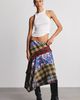 BDG BDG Plaid About You Asymmetric Patchwork Midi Skirt in Assorted, Women's at Urban Outfitters - 1