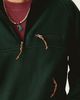 BDG BDG Polar Fleece Quarter Zip Sweatshirt in Green, Men's at Urban Outfitters - 3