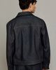 BDG BDG Premium Selvedge Denim Zip Jacket in Rinsed Denim, Men's at Urban Outfitters - 3