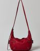 BDG BDG Reggie Slouchy Faux Leather Hobo Bag in Red, Women's at Urban Outfitters - 4