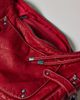 BDG BDG Reggie Slouchy Faux Leather Hobo Bag in Red, Women's at Urban Outfitters - 5