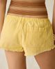 BDG BDG Rigby Cotton Pull-On Micro Short in Yellow, Women's at Urban Outfitters - 3