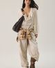 BDG BDG Rih Utility Extreme Barrel Leg Overalls Pant in Grey, Women's at Urban Outfitters - 1