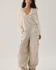BDG BDG Rih Utility Extreme Barrel Leg Overalls Pant in Grey, Women's at Urban Outfitters - 4