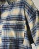 BDG BDG Riley Oversized Flannel Button-Down Shirt in Blue, Women's at Urban Outfitters - 4