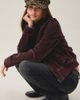 BDG BDG Roxanne Corduroy Chore Jacket in Maroon, Women's at Urban Outfitters - 3